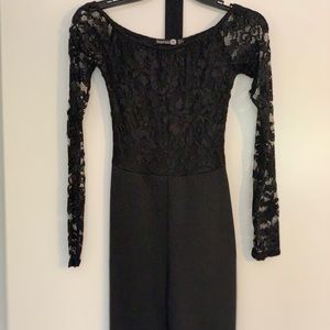 Off the shoulder jumpsuit